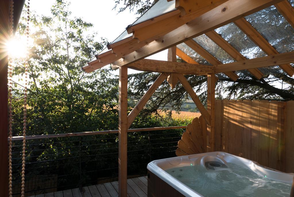 Bed and Breakfast Domaine Des Grands Cedres Cordelle Екстер'єр фото